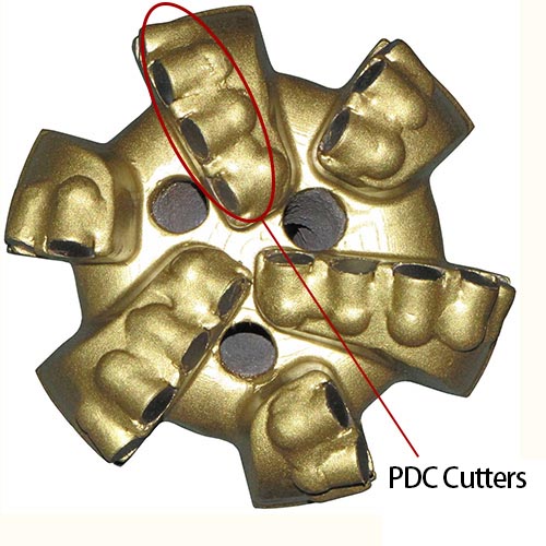 PDC cutter usde oil&gas drill bit